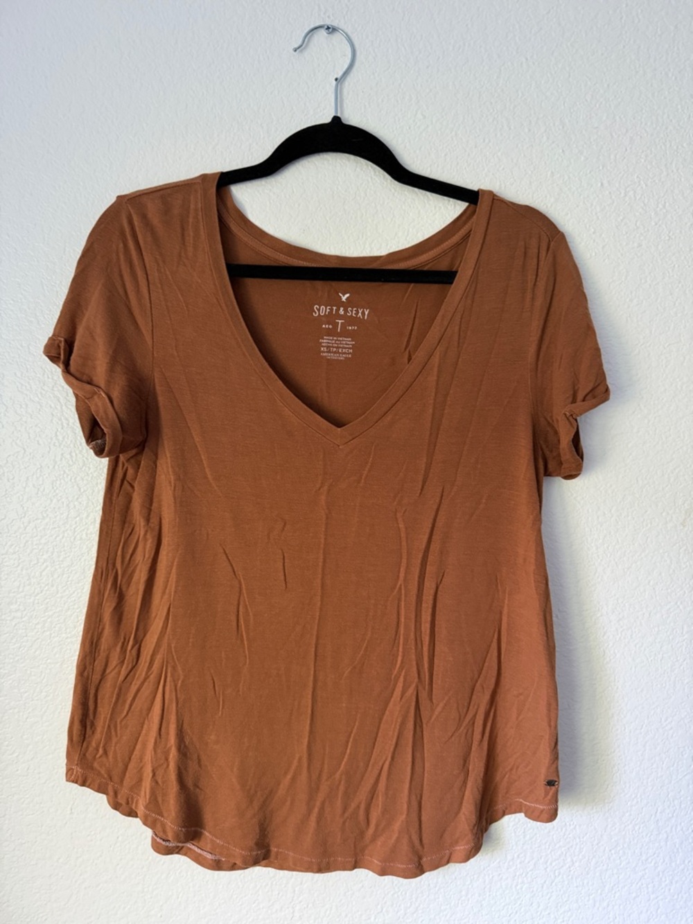 American Eagle Soft & Sexy Loose fit V-Neck Tee